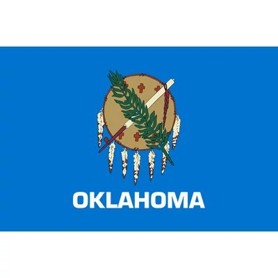 Oklahoma zászlaja 100x200cm
