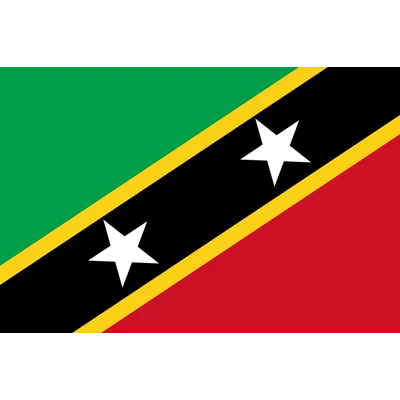 Saint Kitts és Nevis zászlaja 60x90cm