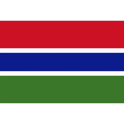 Gambia zászlaja 60x90cm