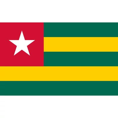 Togo zászlaja 60x90cm