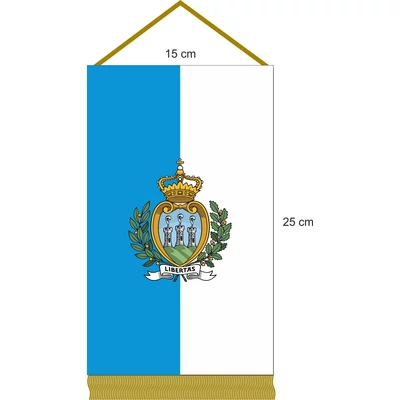 San Marino asztali zászló