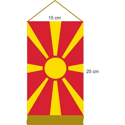 Macedón asztali zászló