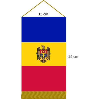 Moldova asztali zászló