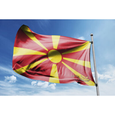 Macedónia zászlaja 40x60cm