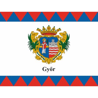 Győr város zászlaja 40x60cm
